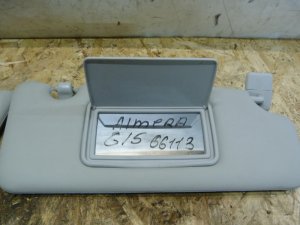 Козырек солнцезащитный, комплект Nissan Almera (G15) 2013-2018 — фото 4