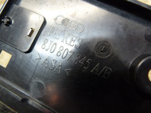 Накладка заднего бампера под номер Audi TT(8J) 2006-2015 (8J0807845B) — фото 3