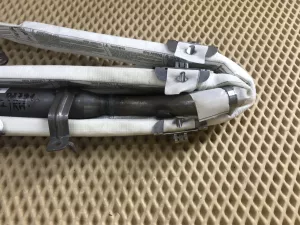 Подушка безопасности боковая шторка Nissan Primera P12E 2002-2007 (ПРАВАЯ 985P0AV600) — фото 3