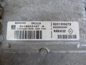 Блок управления двигателем Nissan Almera (G15) 2013-2018 (8201309278) — фото 5