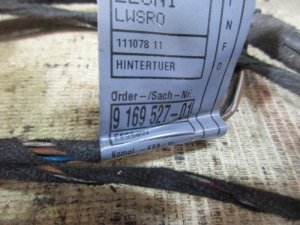 Проводка двери задней левой BMW 1-серия E87/E81 2004-2011 — фото 5