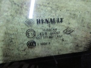 Стекло двери задней левой (форточка) Renault Fluence 2010-2017 (822210011R) — фото 2