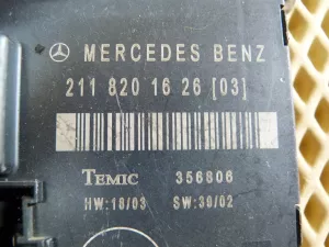 Блок управления задней правой двери MERCEDES BENZ W211 E-Klasse 2002-2009 (ЗАДНЕЙ ПРАВОЙ ДВЕРИ A2118201626) — фото 4