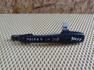 Ручка наружная двери задней левая Mazda 6 (GG) 2002-2007,Mazda 3 (BK) 2002-2009 (G22C59410J12) — фото 1