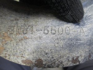 Рычаг задний верхний Mazda 3 (BK) 2002-2009,Focus II 2005-2008,C-MAX 2003-2010,Focus I 1998-2005,Mazda 5 (CR) 2005-2010,S40 2004-2012,V50 2004-2012,C30 2006-2013,Focus II 2008-2011,Mazda 3 (BL) 2009-2013 (СЕРПОВИДНЫЙ 3N615500A) — фото 5