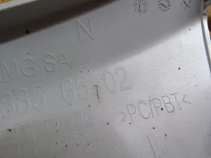 Накладка переднего бампера левая Mercedes Benz W205 2014> (A2058856502) — фото 10