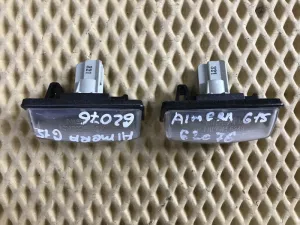 Фонарь подсветки номера Nissan Almera (G15) 2013-2018 — фото 2