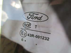 Стекло двери задней левой Ford Focus II 2005-2008 (1317985) — фото 3