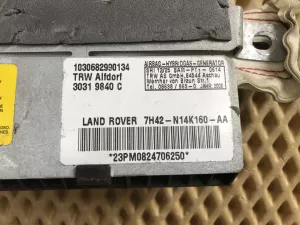 Подушка безопасности боковая шторка Land Rover Range Rover III (LM) 2002-2012 (ЛЕВАЯ 7H42N14K160AA) — фото 6