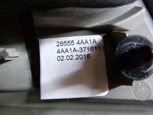 Фонарь задний внутренний левый Nissan Almera (G15) 2013-2018 (265554AA1A) — фото 9