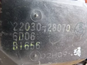 Заслонка дроссельная электрическая Toyota Camry V40 2006-2011 (2203028070) — фото 5
