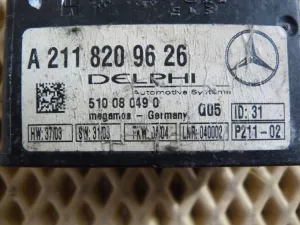 Блок электронный MERCEDES BENZ W211 E-KLASSE (СИГНАЛИЗАЦИИ ЗАЩИТА ОТ БУКСИРОВКИ A2118209626) — фото 3