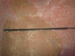 Бархотка стекла двери передней правой наружная Lexus GS 300/400/430 2005-2011 (ХРОМ 7571030480) — фото 2