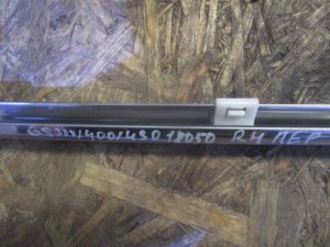 Бархотка стекла двери передней правой наружная Lexus GS 300/400/430 2005-2011 (ХРОМ 7571030480) — фото 3
