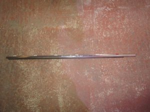 Бархотка стекла двери передней правой наружная Lexus GS 300/400/430 2005-2011 (ХРОМ 7571030480) — фото 1