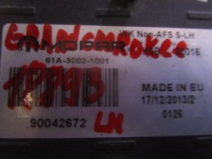 Блок розжига JEEP GRAND CHEROKEE (MOPAR 61A-3002-0918 МОДУЛЬ АДАПТАЦИИ ЛЕВОЙ ФАРЫ VALEO 90042672) — фото 3