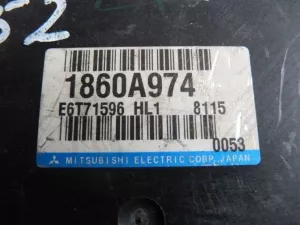 Блок управления двигателем Mitsubishi Lancer (CX,CY) 2007-2017 (2.0 1860A974) — фото 5