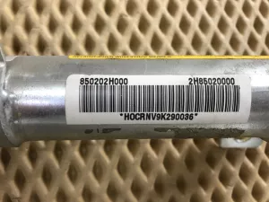 Подушка безопасности боковая шторка Hyundai Elantra 2006-2011 (ПРАВАЯ СЕДАН 850202H000) — фото 6