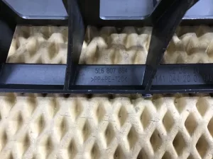 Направляющая заднего бампера Skoda Yeti 2009-2018 (ЦЕНТРАЛЬНАЯ 5L6807864 5L6807863) — фото 9
