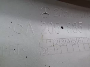 Накладка переднего бампера правая Mercedes Benz W205 2014> (A2058856602) — фото 9