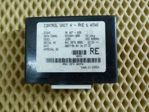 Блок электронный Chevrolet Lacetti 2003-2013,Nubira 2003-2007 (ПРОТИВОУГОННАЯ СИГНАЛИЗАЦИЯ 96407680) — фото 1