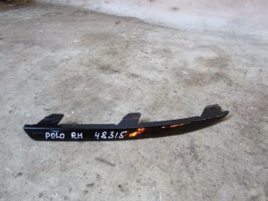 Молдинг заднего бампера правый VW Polo (Sed RUS) 2011> (ПОСЛЕ 04.05.2015 ГОДА 6RF853842) — фото 1