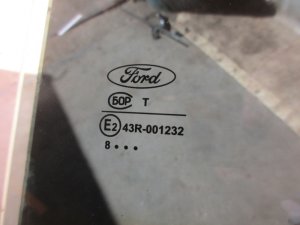 Стекло двери задней левой Ford Focus II 2008-2011 (1317985) — фото 3
