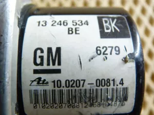 Блок ABS Opel Astra H / Family 2004-2015 — фото 7