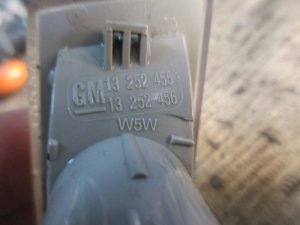 Повторитель на крыло белый Opel Astra H / Family 2004-2015 — фото 4
