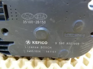 Заслонка дроссельная электрическая Kia Ceed 2007-2012 (351002B150) — фото 5
