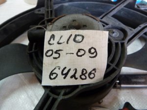 Диффузор в сборе с вентилятором Renault Clio III 2005-2012 — фото 7