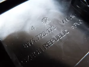 Комплект накладок на педали Audi Q7 [4M] 2015> Audi Q8 (4MN) 2018> (ПОД НОГУ ВОДИТЕЛЯ 80B864777B + НАКЛАДКА НА ПЕДАЛЬ ТОРМОЗА 8W1723173) — фото 8