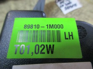 Ремень безопасности задний левый Kia Cerato 2009-2013 (898101M000) — фото 4