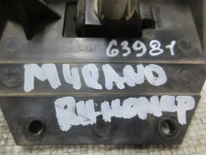 Фонарь подсветки номера Nissan Murano (Z51) 2008-2015 — фото 7