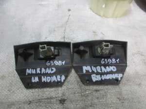 Фонарь подсветки номера Nissan Murano (Z51) 2008-2015 — фото 4