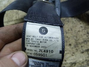 Ремень безопасности задний левый Toyota RAV 4 2000-2005 — фото 7