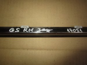 Бархотка стекла двери задней правой наружная Lexus GS 300/400/430 2005-2011 (ХРОМ 7573030360) — фото 3
