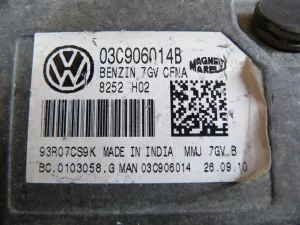 Блок управления двигателем VW Polo (Sed RUS) 2011> (CFNA 03C906014B) — фото 5