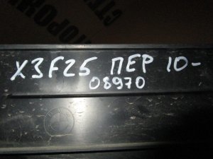 Накладка переднего бампера под номер BMW X3 F25 2010-2017 (51117237944) — фото 4