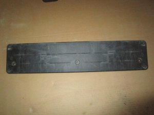 Накладка переднего бампера под номер BMW X3 F25 2010-2017 (51117237944) — фото 1