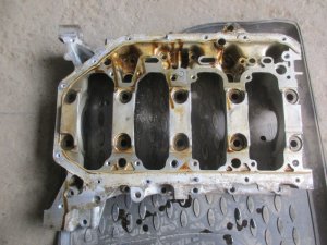 Поддон масляный двигателя Honda Accord VII 2003-2008 (ПОЛУПОДДОН) — фото 3