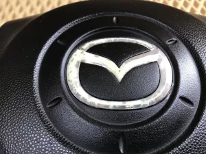 Подушка безопасности в рулевое колесо Mazda 3 (BK) 2002-2009 (ПОСЛЕ 2005 ГОДА НА ОДИН ПОДРЫВ BP4S57K00B) — фото 3