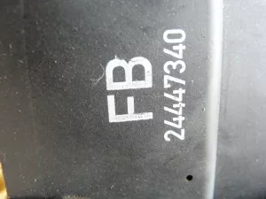 Замок двери передней левой Opel Vectra C 2002-2008 (7 КОНТАКТОВ 24447340) — фото 11