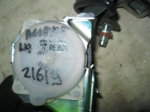 Ремень безопасности задний левый Hyundai Accent II (+TAGAZ) 2000-2012 (8981025050LT) — фото 3