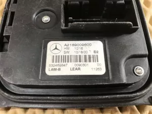 Блок управления светом Mercedes Benz B-Class (W246) 2012-2018 Mercedes Benz C-Class (W204) 2007-2015 Mercedes Benz CLS-Class (C218/X218) 2011-2017 Mercedes Benz GL/GLS-Class (X166) 2012-2019 Mercedes Benz GL/GLS-Class (X166) 2012-2019 Mercedes Benz GLK-Class (X204) 2008-2015 Mercedes Benz M/GLE-Class ML (W166) 2011-2018 Mercedes Benz M/GLE-Class ML (W166) 2011-2018 (УПРАВЛЕНИЯ АДАПТИВНОГО ОСВЕЩЕНИЯ A2189009600) — фото 5