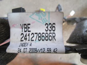 Проводка двери задней левой Renault Megane III 2009-2016 (241278686R) — фото 4