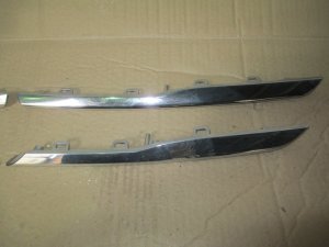 Комплект молдингов решетки радиатора Hyundai Solaris 2010-2017 (ПОСЛЕ 05/2014 863544L500 863554L500) — фото 2
