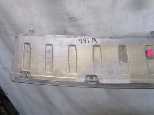 Накладка заднего бампера Mercedes Benz W166 M-Klasse (ML/GLE) 2011> (ВЕРХНЯЯ ХРОМ A1668852174) — фото 10