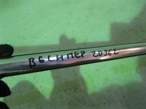 Бархотка стекла двери передней левой наружная VW Passat [B6] 2005-2010 (ХРОМ 3C4837475C) — фото 3