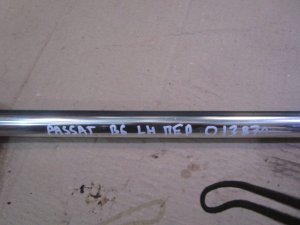 Бархотка стекла двери передней левой наружная VW Passat [B6] 2005-2010 (ХРОМ 3C4837475D) — фото 3